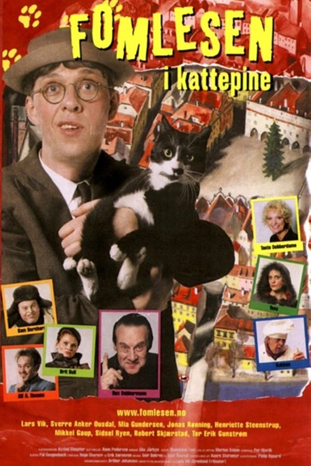 Fomlesen i kattepine poster