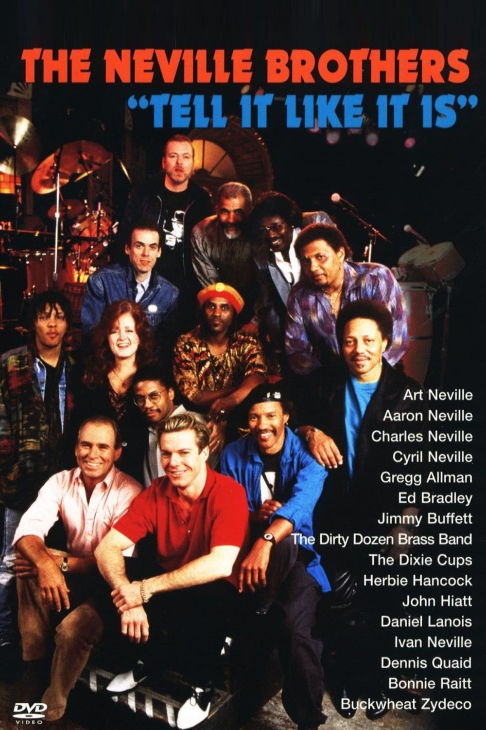 The Neville Brothers: Tell It Like It Is poster